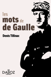 E-book, Les mots de de Gaulle, Éditions Dalloz