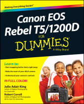 E-book, Canon EOS Rebel T5/1200D For Dummies, For Dummies