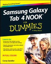 E-book, Samsung Galaxy Tab 4 NOOK For Dummies, For Dummies