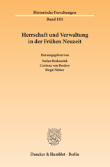 E-book, Herrschaft und Verwaltung in der Frühen Neuzeit., Duncker & Humblot