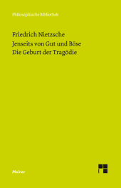 E-book, Jenseits von Gut und Böse. Die Geburt der Tragödie, Felix Meiner Verlag