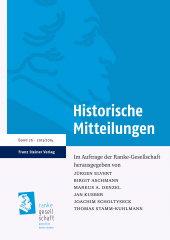 E-book, Historische Mitteilungen 26 (2013/2014) : Europäisches Denken von Rechts / Digital Humanities, Franz Steiner Verlag GmbH