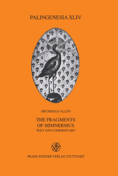 E-book, The Fragments of Mimnermus : Text and Commentary, Franz Steiner Verlag GmbH