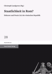 E-book, Staatlichkeit in Rom? : Diskurse und Praxis (in) der römischen Republik, Franz Steiner Verlag GmbH