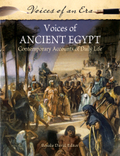 E-book, Voices of Ancient Egypt : Contemporary Accounts of Daily Life, Greenwood Press