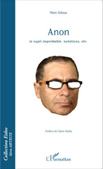 eBook, Anon : le sujet improbable, notations, etc., L'Harmattan