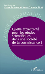 E-book, Quelle attractivité pour les études scientifiques dans une société de la connaissance ?, L'Harmattan