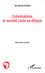 E-book, Colonisations et société civile en Afrique, L'Harmattan