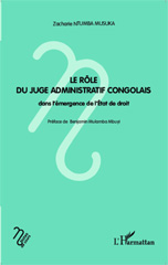 E-book, Le rôle du juge administratif congolais dans l'émergence de l'État de droit, L'Harmattan