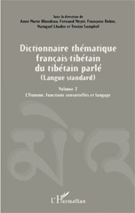 E-book, Dictionnaire thématique français-tibétain du tibétain parlé (Langue standard), Blondeau, Anne-Marie, Editions L'Harmattan