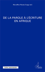 E-book, De la parole à l'écriture en Afrique, Editions L'Harmattan