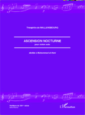 E-book, Ascension nocturne : pour violon solo - dédiée à Muhammad al-Hani, Editions L'Harmattan