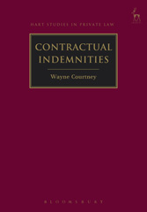 eBook, Contractual Indemnities, Hart Publishing