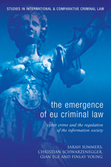 E-book, The Emergence of EU Criminal Law, Hart Publishing