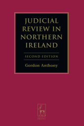 eBook, Judicial Review in Northern Ireland, Anthony, Gordon, Hart Publishing