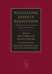 E-book, Regulating Dispute Resolution : ADR and Access to Justice at the Crossroads, Hart Publishing