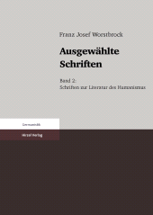 E-book, Ausgewählte Schriften : Band 1: Schriften zur Literatur des Mittelalters, S. Hirzel Verlag GmbH