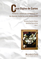 E-book, Cinco siglos de cartas : historia y prácticas epistolares en las épocas moderna y contemporánea, Universidad de Huelva