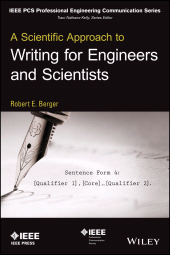 E-book, A Scientific Approach to Writing for Engineers and Scientists, IEEE Press