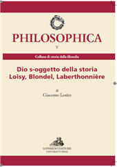 eBook, Dio s-oggetto della storia : Loisy, Blondel, Laberthonnière, Paolo Loffredo
