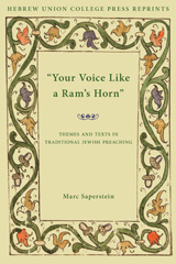 E-book, Your Voice Like a Ram's Horn : Themes and Texts in Traditional Jewish Preaching, Saperstein, Marc, ISD