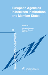 E-book, European Agencies in between Institutions and Member States, Kluwer Law International