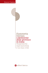 E-book, L'abolizione delle province in Italia : riflessioni sull'autorità e la sua crisi, GLF editori Laterza