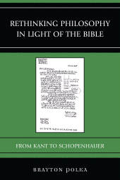 E-book, Rethinking Philosophy in Light of the Bible : From Kant to Schopenhauer, Lexington Books