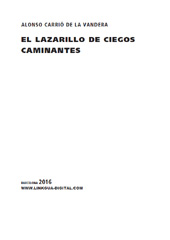 E-book, El lazarillo de ciegos caminantes, Linkgua Ediciones