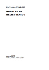 eBook, Papeles de Recienvenido, Linkgua Ediciones