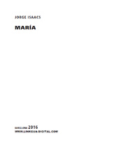 E-book, María, Linkgua Ediciones