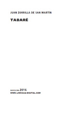 eBook, Tabaré, Linkgua Ediciones