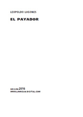 eBook, El payador, Linkgua Ediciones