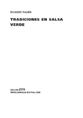 eBook, Tradiciones en salsa verde y otros textos, Palma, Ricardo, Linkgua Ediciones