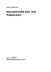 E-book, Descripción del río Paraguay, Linkgua Ediciones