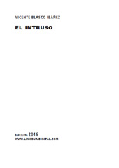 eBook, El intruso, Blasco Ibáñez, Vicente, Linkgua Ediciones