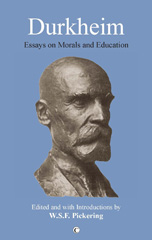 eBook, Durkheim : Essays on Morals and Education, The Lutterworth Press