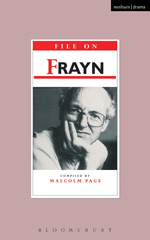 E-book, File On Frayn, Methuen Drama