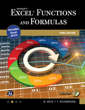 E-book, Microsoft Excel Functions and Formulas, Mercury Learning and Information