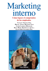 E-book, Marketing interno : Cómo lograr el compromiso de los empleados, Ediciones Pirámide