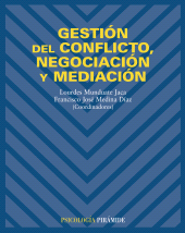 E-book, Gestión del conflicto, negociación y mediación, Ediciones Pirámide