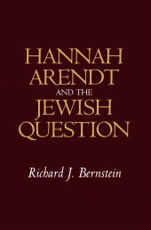 E-book, Hannah Arendt and the Jewish Question, Polity Press
