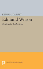 E-book, Edmund Wilson : Centennial Reflections, Princeton University Press