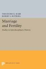 E-book, Marriage and Fertility : Studies in Interdisciplinary History, Princeton University Press
