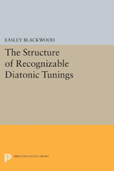 eBook, The Structure of Recognizable Diatonic Tunings, Blackwood, Easley, Princeton University Press
