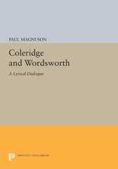 eBook, Coleridge and Wordsworth : A Lyrical Dialogue, Princeton University Press