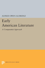 E-book, Early American Literature : A Comparatist Approach, Princeton University Press