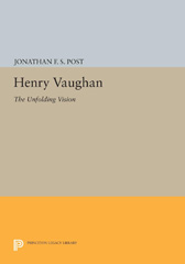 E-book, Henry Vaughan : The Unfolding Vision, Princeton University Press