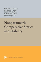 E-book, Nonparametric Comparative Statics and Stability, Princeton University Press