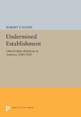 E-book, Undermined Establishment : Church-State Relations in America, 1880-1920, Handy, Robert T., Princeton University Press